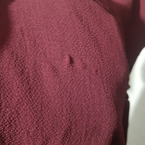 Ax Paris Plum Frill Faux Wrap Belted High Low Sleeveless Maxi Dress - Picture 14 of 15